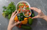 Cette intelligence artificielle calcule le nombre de calories réellement ingurgitées lors d’un repas. © Kaspars Grinvalds, Adobe Stock